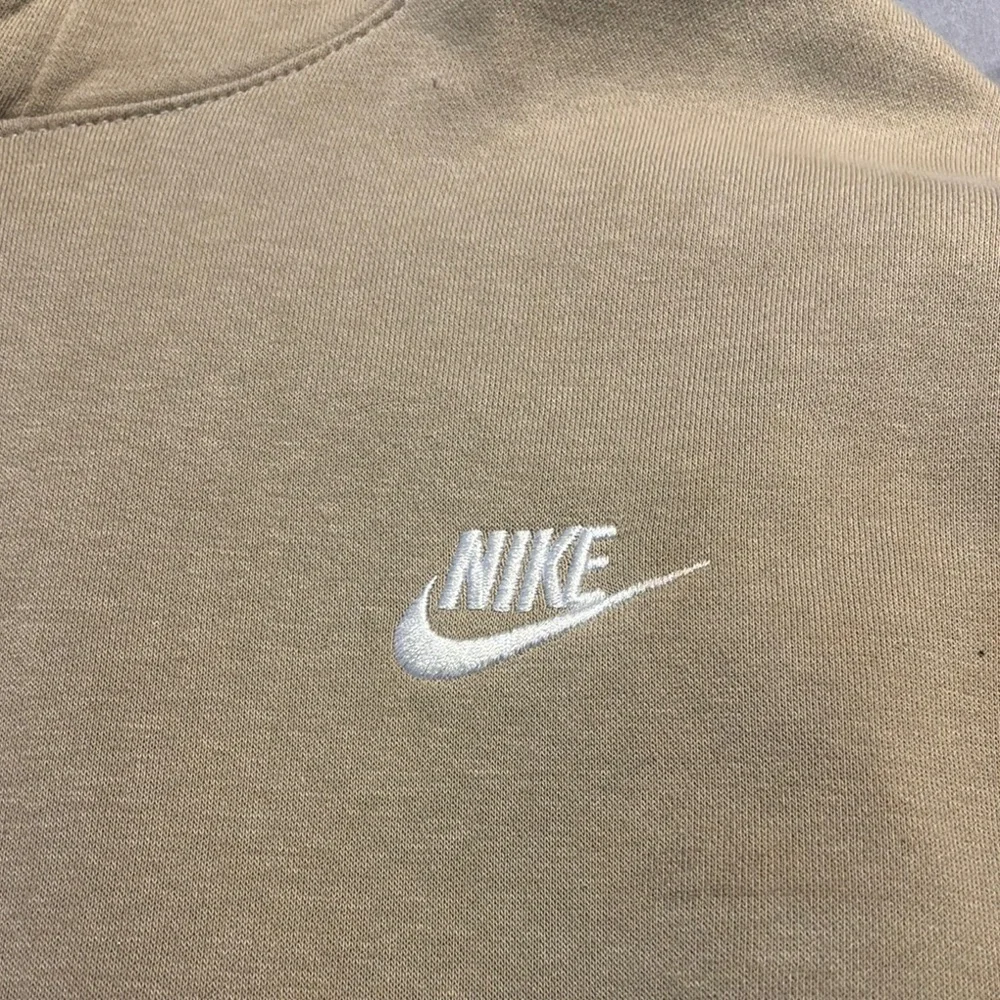 Nike Beige Sweatshirt with Logo